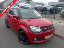 Red/black Used 2017 Suzuki Ignis SZ-T Hatchback | £7,977 (Fair price)