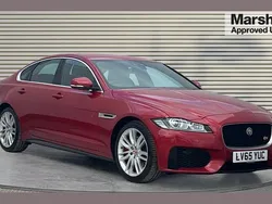 Red Used 2015 Jaguar XF S Sedan | £12,179 (Fair price)