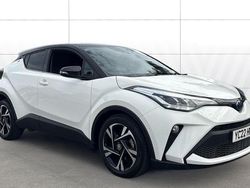 White Used 2022 Toyota C-HR Design SUV | £18,490 (Good price)