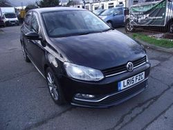 Black Used 2015 VW Polo Design Hatchback | £8,495 (A bit pricey)