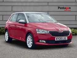 Red Used 2020 Skoda Fabia Colour Edition Hatchback | £10,587 (Fair price)