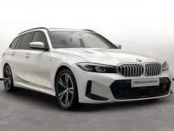 White Used 2025 BMW 320 M Sport Estate | £38,000 (Expensive)