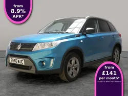 Turquoise/black Used 2017 Suzuki Vitara SZ-T SUV | £9,079 (Fair price)