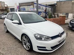 Black Used 2013 VW Golf VII SE Sedan | £5,250