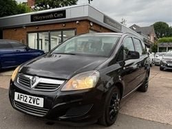 Black Used 2012 Vauxhall Zafira MPV | £1,295 (Super price)