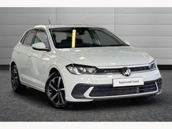 White Used 2024 VW Polo Life Hatchback | £20,221 (Fair price)