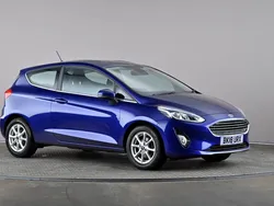 Blue Used 2018 Ford Fiesta Zetec Hatchback | £8,298 (Fair price)