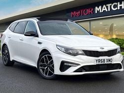 White Used 2018 Kia Optima GT-Line S Estate | £13,999 (Fair price)