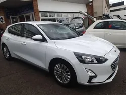 White Used 2021 Ford Focus Titanium Hatchback | £10,995 (Fair price)
