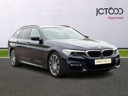 Black Used 2018 BMW 520 M Sport Estate | £17,550 (Fair price)