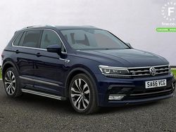 Blue Used 2016 VW Tiguan R-line SUV | £16,599 (Fair price)