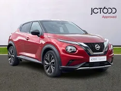 Red Used 2020 Nissan Juke Tekna+ SUV | £15,244 (Fair price)