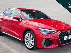 Red Used 2021 Audi A3 e-tron S-Line Hatchback | £18,133 (Fair price)