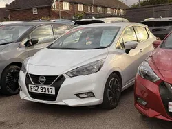 White Used 2022 Nissan Micra Acenta Hatchback | £15,399 (A bit pricey)