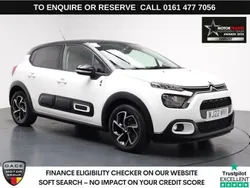White Used 2022 Citroën C3 PureTech Hatchback | £8,990 (Fair price)