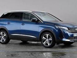 Blue Used 2022 Peugeot 3008 Allure+ Hatchback | £17,598 (Fair price)
