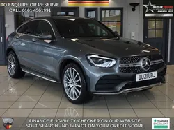 Grey Used 2021 Mercedes GLC220 AMG Line Premium Coupe | £29,770 (Fair price)