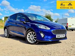 Blue Used 2017 Ford Fiesta Titanium Hatchback | £9,188 (Fair price)