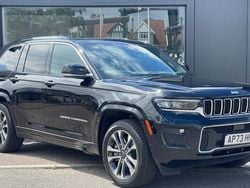 Black Used 2023 Jeep Grand Cherokee Overland SUV | £57,990 (Good price)