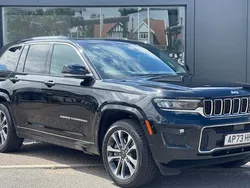 Black Used 2023 Jeep Grand Cherokee Overland SUV | £61,195 (Fair price)