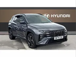 Grey Used 2024 Hyundai Tucson N Line SUV | £29,376 (Fair price)