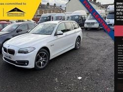 White Used 2014 BMW 530 Luxury Line Estate | £8,495 (Fair price)