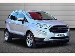 Silver Used 2018 Ford Ecosport Titanium SUV | £8,795 (Fair price)