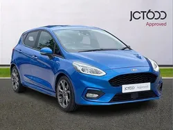 Blue Used 2019 Ford Fiesta ST-Line Hatchback | £11,307 (Fair price)