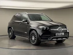Obsidian black Used 2022 Mercedes GLE400 AMG line SUV | £45,400 (Good price)