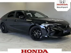 Black New 2025 Honda Civic Sport Hatchback | £33,494 (Expensive)