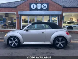 Silver Used 2015 VW Beetle Design Cabriolet | £7,995 (Fair price)