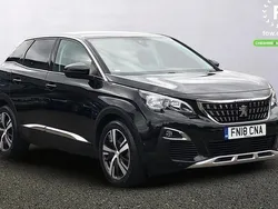 Black Used 2018 Peugeot 3008 Allure Estate | £12,799 (Fair price)