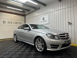 Silver Used 2013 Mercedes C220 AMG Coupe | £7,195 (Fair price)