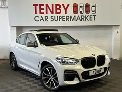 White Used 2020 BMW X4 M Sport SUV | £27,295 (Fair price)