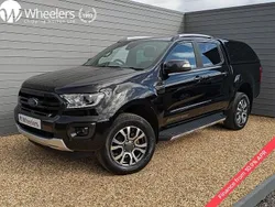 Agate black (premium paint) Used 2022 Ford Ranger Wildtrack Pickup | £17,990 (Good price)