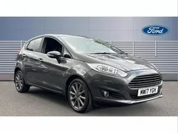 Grey Used 2017 Ford Fiesta Titanium Hatchback | £7,650 (Fair price)