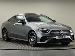 Selenite grey Used 2021 Mercedes E400 AMG line Coupe | £36,500 (Good price)