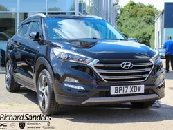 Black Used 2017 Hyundai Tucson Edition SUV | £12,495 (Fair price)