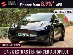 Black Used 2023 Tesla Model Y Long Range AWD SUV | £28,995 (Fair price)