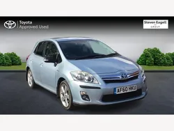 Blue Used 2010 Toyota Auris Hybrid Hatchback | £7,995 (Expensive)