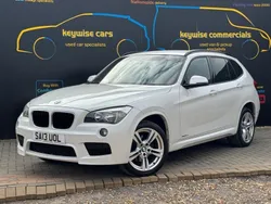 White Used 2013 BMW X1 M Sport SUV | £5,990 (A bit pricey)
