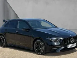 Black Used 2024 Mercedes A35 AMG Premium Plus Hatchback | £38,358 (Expensive)