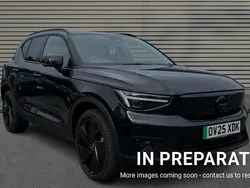 Metallic onyx black Used 2025 Volvo EX40 Ultra SUV | £45,104