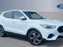 White Used 2021 MG ZS Excite Sedan | £11,238 (Fair price)