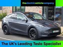 Grey Used 2022 Tesla Model Y Long Range SUV | £27,995 (Fair price)