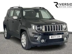 Black Used 2021 Jeep Renegade Limited SUV | £17,890 (Fair price)