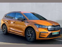 Orange Used 2025 Skoda Enyaq iV vRS SUV | £36,190 (Good price)