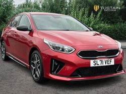 Red Used 2021 Kia Ceed GT GT-Line Hatchback | £14,199 (Fair price)