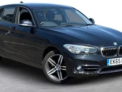 Black sapphire Used 2015 BMW 118 Sport Line Hatchback | £10,975 (Fair price)