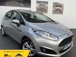 Silver Used 2017 Ford Fiesta Zetec Hatchback | £7,590 (Fair price)